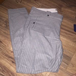 Gray Pin-Stripe Dress pants